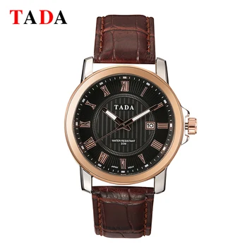 2018 NEW TADA Luxury Brand Men's Quartz Watches Men Fashion Casual Leather Sports Watch Man Date Clock Relogio Masculino
2018 NEW TADA Luxury Brand Men's Quartz Watches Men Fashion Casual Leather Sports Watch Man Date Clock Relogio Masculino