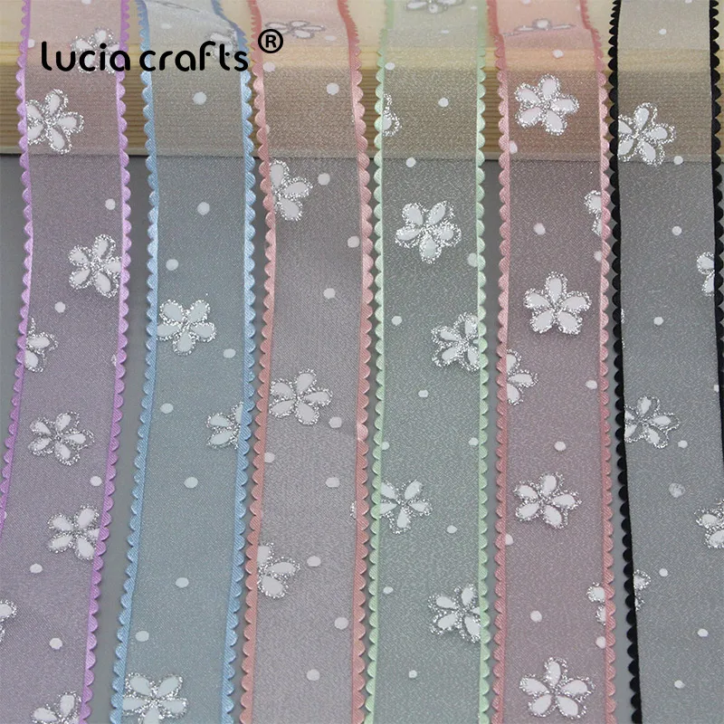 5/6Yards 25mm Flower Printed with Bright Powder Organza Ribbon DIY Party Gift Wrapping Bow Crafts Headwear Accessories P0112
5/6Yards 25mm Flower Printed with Bright Powder Organza Ribbon DIY Party Gift Wrapping Bow Crafts Headwear Accessories P0112