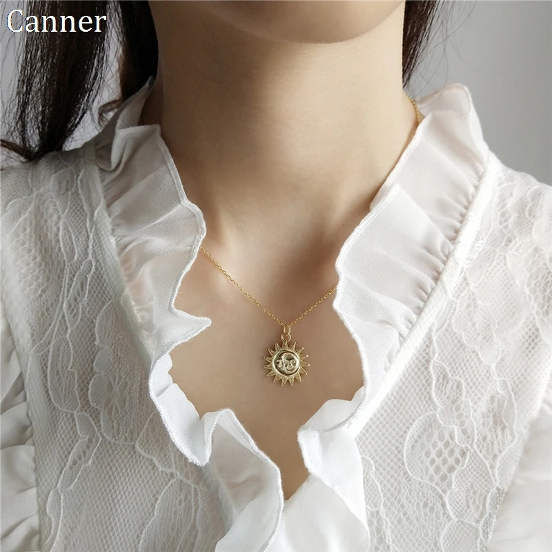 925 sterling silver original funny Sun smiley face pendant necklace gold creative necklace for women designer jewelry
925 sterling silver original funny Sun smiley face pendant necklace gold creative necklace for women designer jewelry