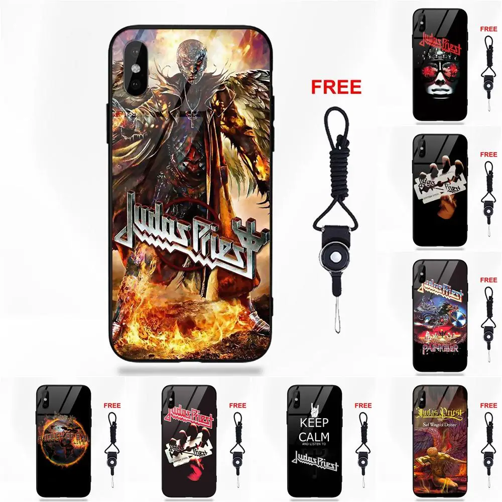 Vvcqod For Apple iPhone 5 5C 5S SE 6 6S 7 8 Plus X XS Max XR Silicone TPU Frame Tempered Glass New Style Judas Priest
Vvcqod For Apple iPhone 5 5C 5S SE 6 6S 7 8 Plus X XS Max XR Silicone TPU Frame Tempered Glass New Style Judas Priest