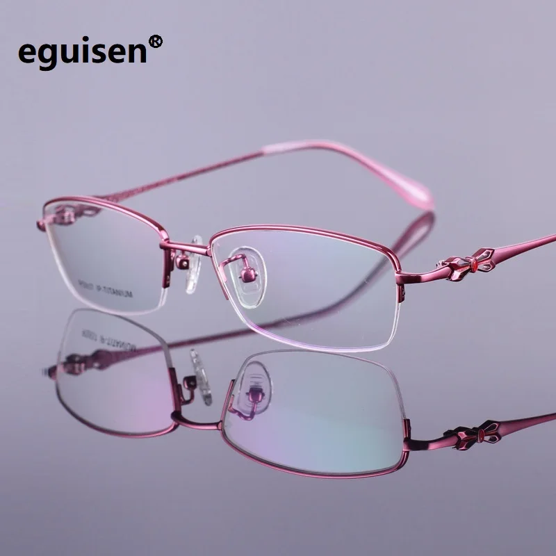 width-136 The new high-grade titanium super light business female half frame reading glasses myopia women eyeglasses frame
width-136 The new high-grade titanium super light business female half frame reading glasses myopia women eyeglasses frame