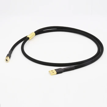 High Quality Hifi Audio USB Cable Type A to Type B Hifi Data Cable For DAC USB cable
High Quality Hifi Audio USB Cable Type A to Type B Hifi Data Cable For DAC USB cable