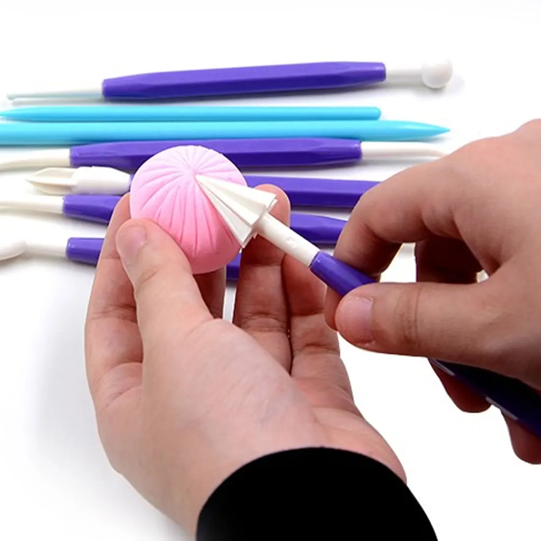 8pcs/set Fondant Cake Decorating Modelling Tools Fondant Needle Cake Pastry Carving Cutter Flower Clay Baking Tool
8pcs/set Fondant Cake Decorating Modelling Tools Fondant Needle Cake Pastry Carving Cutter Flower Clay Baking Tool