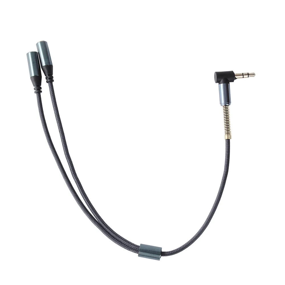 3.5mm 1 to 2 earphones share Dual Y Splitter Cable Adapter Earphone Headphone 3.5mm Audio Aux Male to 2 Female
3.5mm 1 to 2 earphones share Dual Y Splitter Cable Adapter Earphone Headphone 3.5mm Audio Aux Male to 2 Female