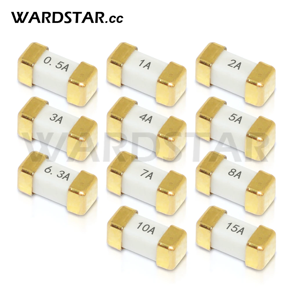 20pcs/lot 1808 SMD Fuses Disposable Fuse 0.5A 1A 2A 3A 4A 5A 6A 7A 8A 10A 15A 0451
20pcs/lot 1808 SMD Fuses Disposable Fuse 0.5A 1A 2A 3A 4A 5A 6A 7A 8A 10A 15A 0451