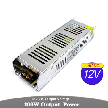 Universal 200W 16.7A 12V DC Power Supply LED Light Transformers 220V AC DC12V SMPS for CCTV Camera LED Strip Lamp Monitor
Universal 200W 16.7A 12V DC Power Supply LED Light Transformers 220V AC DC12V SMPS for CCTV Camera LED Strip Lamp Monitor