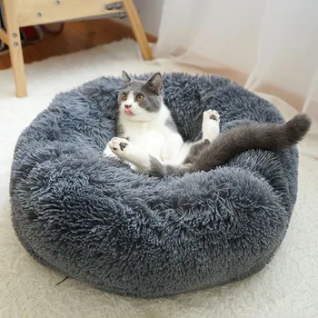 Cat bed Long Plush Cat House for cats dogs Kennel Dog Bed Cat Winter Warm Round Sleeping Bag Beds Puppy Cushion Mat Supplies
Cat bed Long Plush Cat House for cats dogs Kennel Dog Bed Cat Winter Warm Round Sleeping Bag Beds Puppy Cushion Mat Supplies