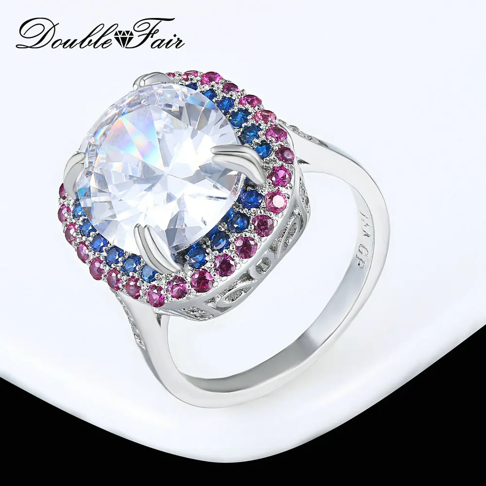 Double Fair Big Zirconia Wedding Rings For Women Gift Simple Top Quality White Gold Ring Engagement Jewelry HotSale DZR004
Double Fair Big Zirconia Wedding Rings For Women Gift Simple Top Quality White Gold Ring Engagement Jewelry HotSale DZR004