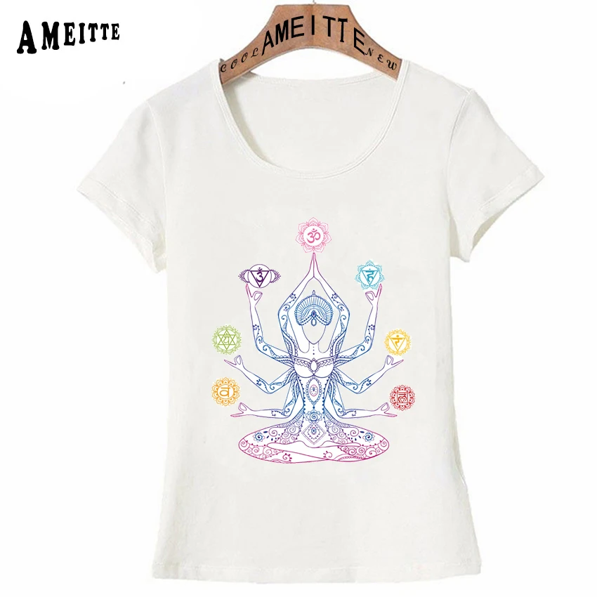 Meditation Chakra Shiva Print T-Shirt New Summer Women T-shirt Yo-ga Woman Tops Zen Lovers Design Tees Cute Girl Short Sleeve
Meditation Chakra Shiva Print T-Shirt New Summer Women T-shirt Yo-ga Woman Tops Zen Lovers Design Tees Cute Girl Short Sleeve