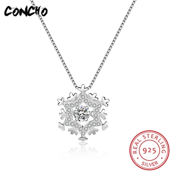 2018 New Arrival Promotion Pendant Necklaces Trendy Ketting Concho Jewelry 925 Sterling Snowflake For Women
2018 New Arrival Promotion Pendant Necklaces Trendy Ketting Concho Jewelry 925 Sterling Snowflake For Women