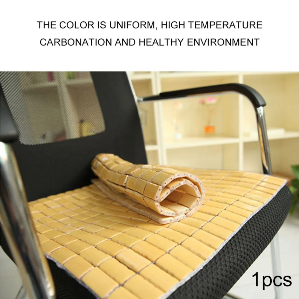 Two Sizes Bamboo Mat Spring Summer Mat Car Seat Pad Quartet Cool Pad Office Chair Home House Sofa Car Seat Cushion Anti Slip
Two Sizes Bamboo Mat Spring Summer Mat Car Seat Pad Quartet Cool Pad Office Chair Home House Sofa Car Seat Cushion Anti Slip