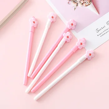 48 pcs/lot Cherry Sakura gel pen Cute Animal black ink Neutral pens school writing supplies Stationery Promotional gift
48 pcs/lot Cherry Sakura gel pen Cute Animal black ink Neutral pens school writing supplies Stationery Promotional gift