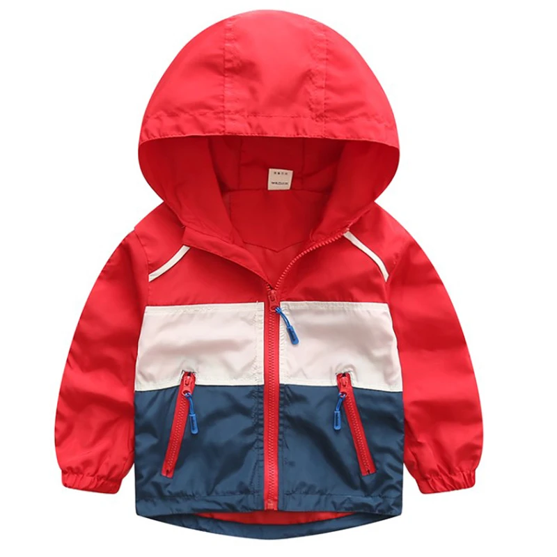 DZIECKO 2018 Baby Boys Jackets Children Hooded Spliced Color Design Boys Jackets Spring Raincoats Kids Windbreaker For Boys 2-8T
DZIECKO 2018 Baby Boys Jackets Children Hooded Spliced Color Design Boys Jackets Spring Raincoats Kids Windbreaker For Boys 2-8T