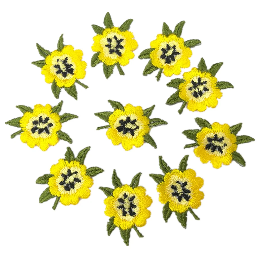 Small Yellow Flower Leaves Handmade Embroidery Iron On Applique Patch Sew On Patch Craft Sewing Repair Embroidered 10Pcs
Small Yellow Flower Leaves Handmade Embroidery Iron On Applique Patch Sew On Patch Craft Sewing Repair Embroidered 10Pcs
