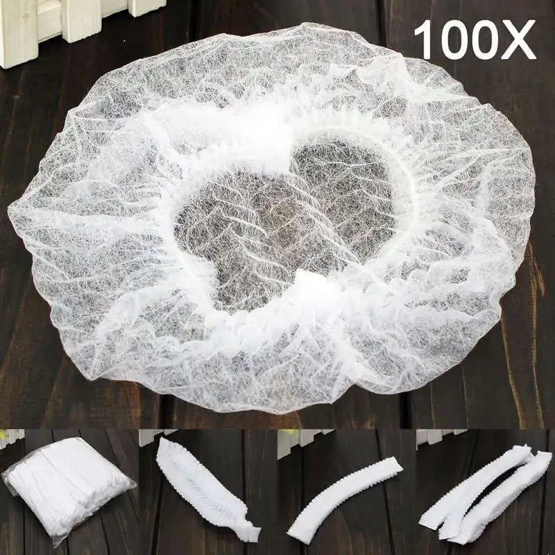 100x White Disposable Hair Dust Net Mob Caps Stretch Non Woven Bouffant Spa Lab Cap Free Shipping
100x White Disposable Hair Dust Net Mob Caps Stretch Non Woven Bouffant Spa Lab Cap Free Shipping