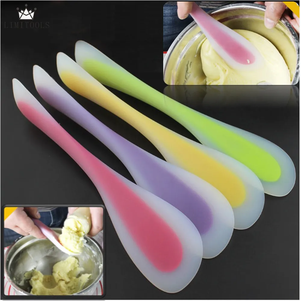 New Baking Tool 5 Colors Can Choose Cake Double Silicone Spatula Spoon Cookie Spatulas Pastry Scraper Butter Ice Cream Scoop
New Baking Tool 5 Colors Can Choose Cake Double Silicone Spatula Spoon Cookie Spatulas Pastry Scraper Butter Ice Cream Scoop