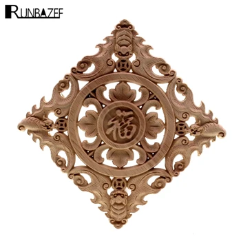 RUNBAZEF Vintage Unpainted Wood Carved Decal Corner Applique Frame For Home Furniture Wall Cabinet Door Wooden Miniature Craft
RUNBAZEF Vintage Unpainted Wood Carved Decal Corner Applique Frame For Home Furniture Wall Cabinet Door Wooden Miniature Craft