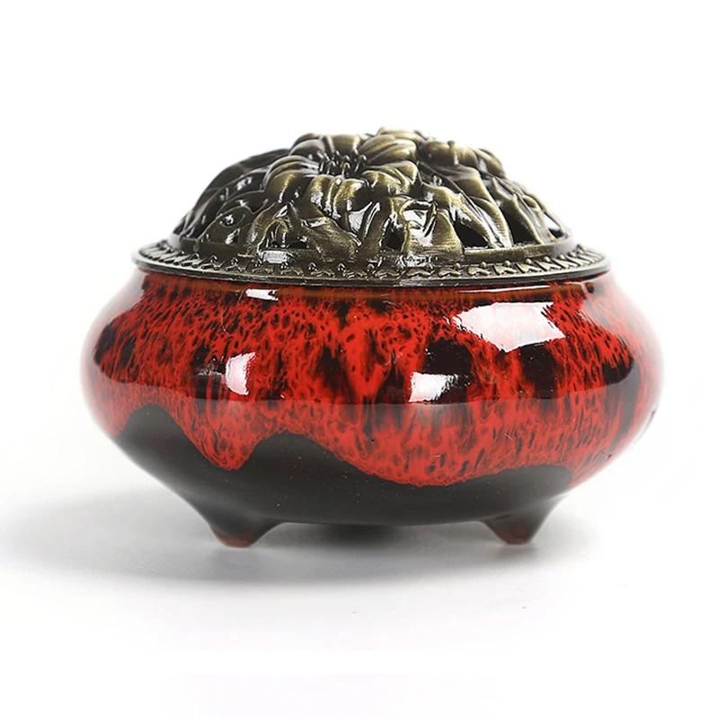 Antique Vaporisation Ceramic Incense Burner Dongzhong Style Censer Creative Buddha accessories Fashion Home Decor incense Burner
Antique Vaporisation Ceramic Incense Burner Dongzhong Style Censer Creative Buddha accessories Fashion Home Decor incense Burner