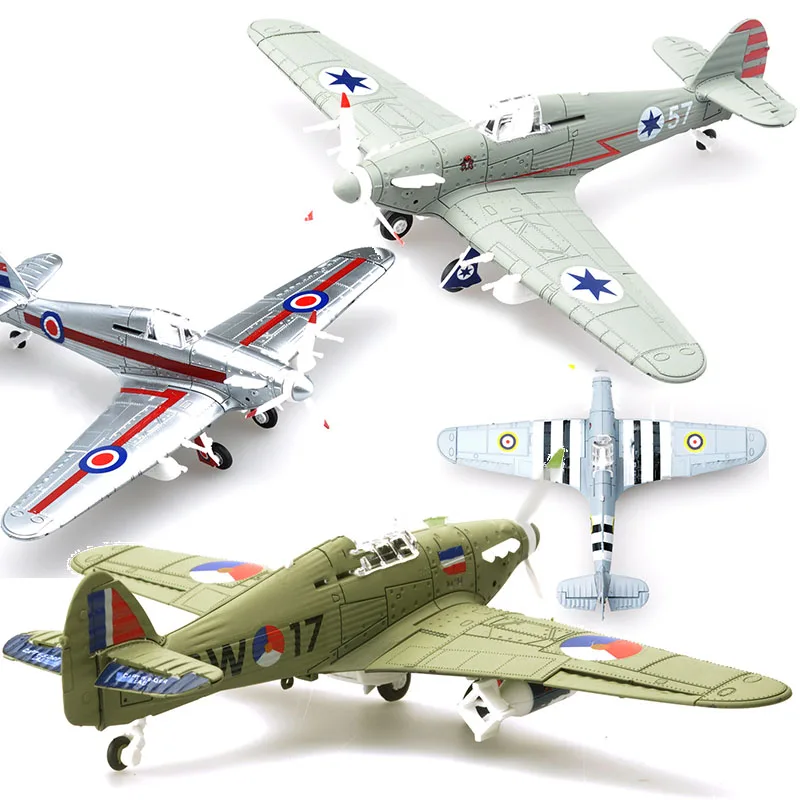 6Pcs Different Color 1/48 Assemble Simulation Fighter Model Toys Building Tool Sets Aircraft Diecast War-II Hurricane Fighter
6Pcs Different Color 1/48 Assemble Simulation Fighter Model Toys Building Tool Sets Aircraft Diecast War-II Hurricane Fighter