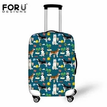 FORUDESIGNS Husky Luggage Protective Covers Suitcase Cover Elastic Dustproof Cover for 18-30 inch Suitcase Travel Accessories
FORUDESIGNS Husky Luggage Protective Covers Suitcase Cover Elastic Dustproof Cover for 18-30 inch Suitcase Travel Accessories