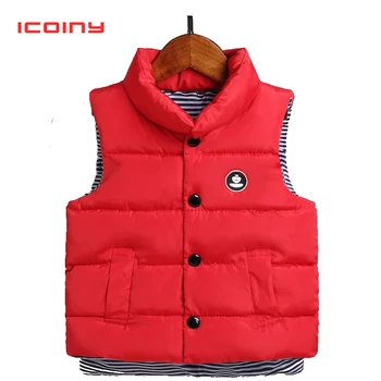 Children Waistcoat Boys Girls Thick Winter Vest Coat Stand Collar Solid Button Padded Warm Sleeveless Jacket 2 3 4 5 6 7 8 Years
Children Waistcoat Boys Girls Thick Winter Vest Coat Stand Collar Solid Button Padded Warm Sleeveless Jacket 2 3 4 5 6 7 8 Years
