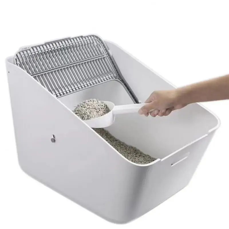 Inductive Clean-odor Cat Toilet Top-in Deodorization, Odor Inhibition And Sand Cat Container
Inductive Clean-odor Cat Toilet Top-in Deodorization, Odor Inhibition And Sand Cat Container