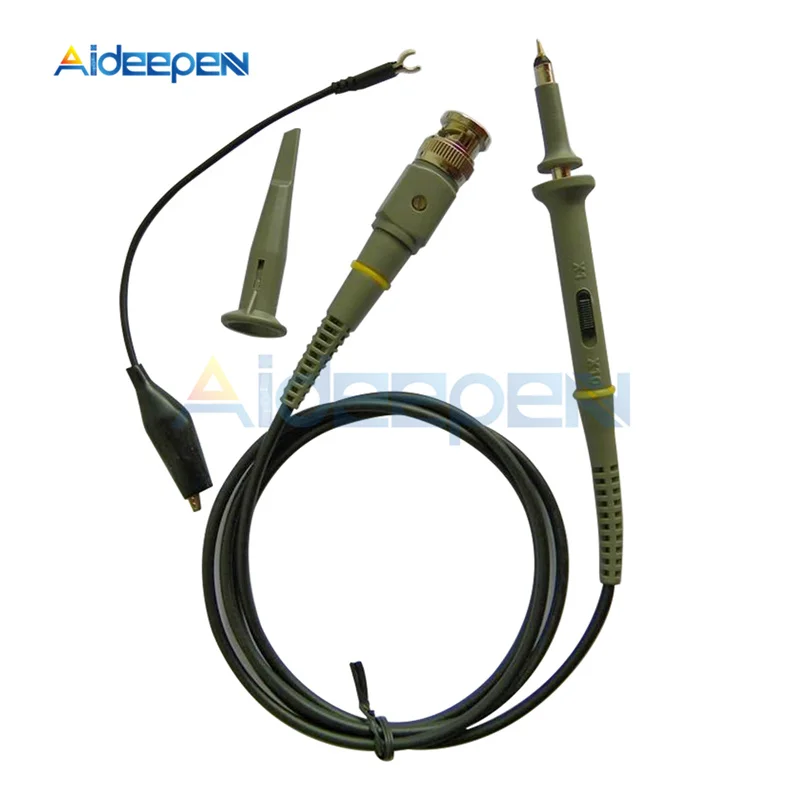 DSO138 2.4" TFT Pocket-size Digital Oscilloscope BNC Standard Probe 1:10 20M Bandwidth BNC Probe For DSO062 DSO068 DSO112A
DSO138 2.4" TFT Pocket-size Digital Oscilloscope BNC Standard Probe 1:10 20M Bandwidth BNC Probe For DSO062 DSO068 DSO112A