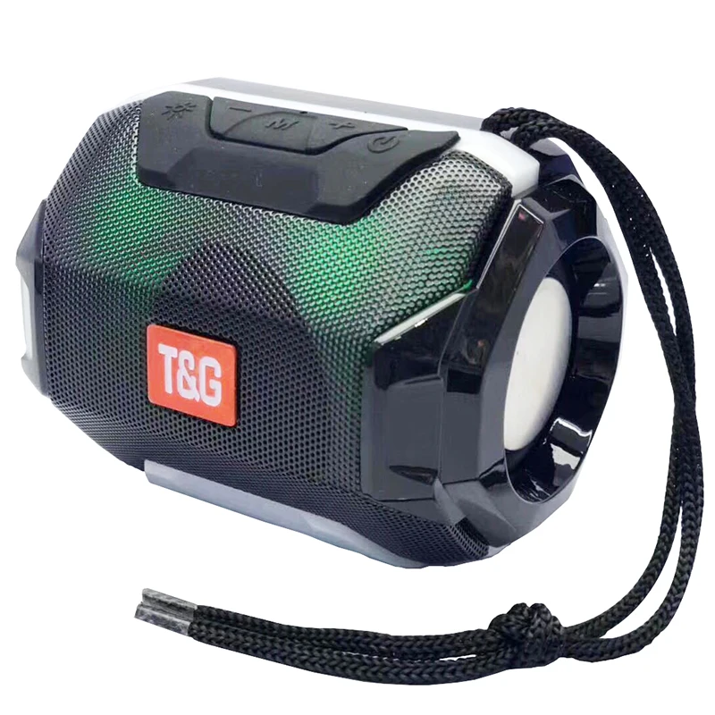 Outdoor Camp Sports Wireless Bluetooth Speaker with Strap Colorful LED Light TF FM USB AUX MIC for iPhone Android Phone Tablets
Outdoor Camp Sports Wireless Bluetooth Speaker with Strap Colorful LED Light TF FM USB AUX MIC for iPhone Android Phone Tablets