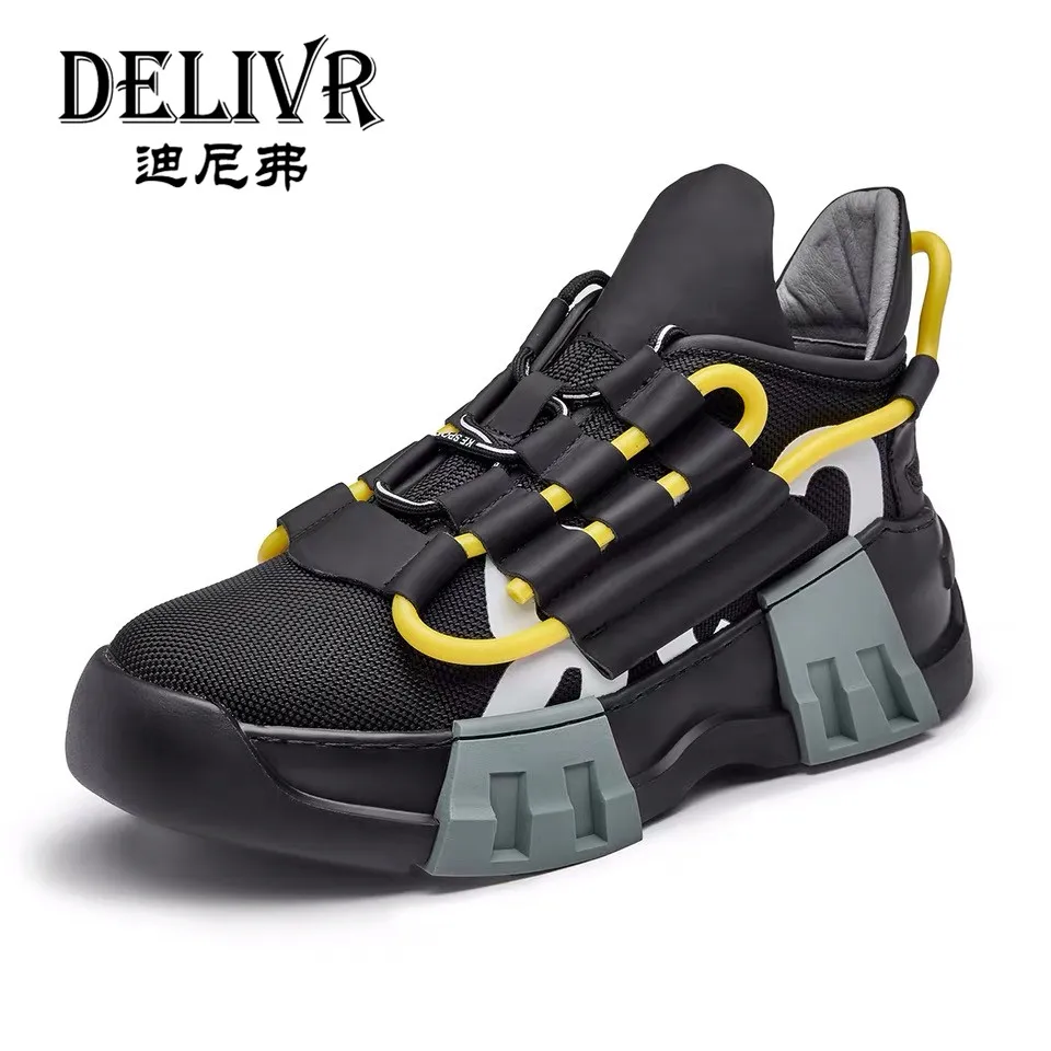 Delivr Men Sneakers Luxury Brand 2019 Increasing Thick Sole Shoes Chunky Shoes Male Casual Daddy Shoes Vulcanized Shoes Mens
Delivr Men Sneakers Luxury Brand 2019 Increasing Thick Sole Shoes Chunky Shoes Male Casual Daddy Shoes Vulcanized Shoes Mens