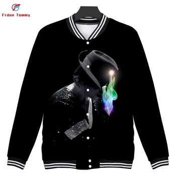 2019 New Michael Jackson 3D printing fashion Casual Baseball Jacket Women and men Warm and comfortable Hot Sales kpops Jacket
2019 New Michael Jackson 3D printing fashion Casual Baseball Jacket Women and men Warm and comfortable Hot Sales kpops Jacket