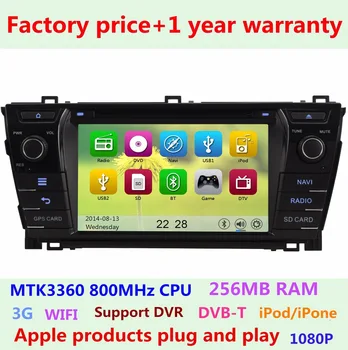 HD Touch Screen Car DVD Player for Toyota Corolla 2013 2014 2015 Bluetooth iPhone5 1080P USB Radio Stereo GPS Navigation System 
HD Touch Screen Car DVD Player for Toyota Corolla 2013 2014 2015 Bluetooth iPhone5 1080P USB Radio Stereo GPS Navigation System