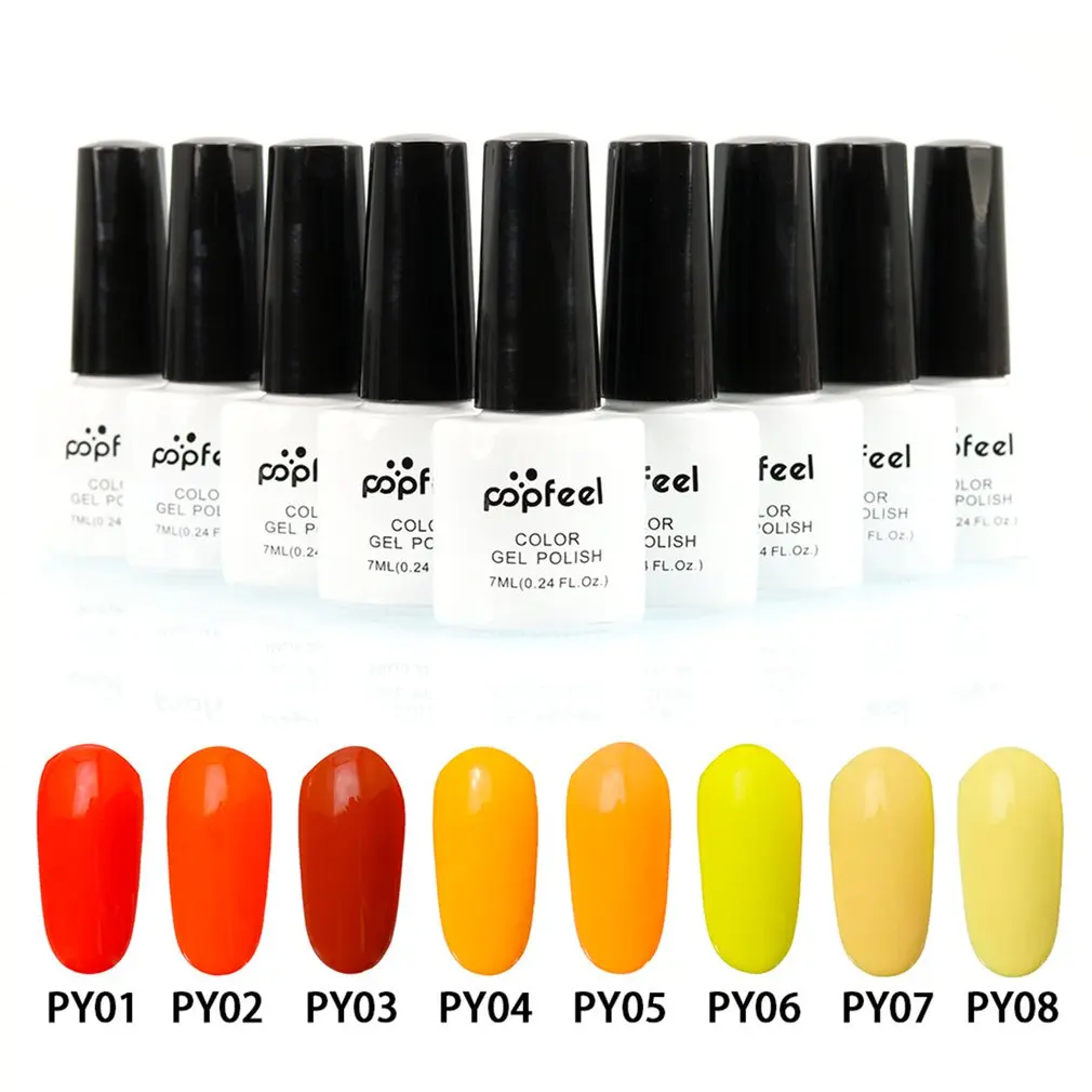 7ml Green/Orange Series Gel Polish Soak-off Nail Polish UV LED Manicure Tools Nail Varnish Polish For Nail Art Salon Nail Design
7ml Green/Orange Series Gel Polish Soak-off Nail Polish UV LED Manicure Tools Nail Varnish Polish For Nail Art Salon Nail Design