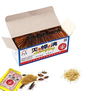 20PCS Powerful Effective Cockroach Killing Bait Pest Control Cockroach Killer Repellent Powder for Kitchen Resturant
20PCS Powerful Effective Cockroach Killing Bait Pest Control Cockroach Killer Repellent Powder for Kitchen Resturant