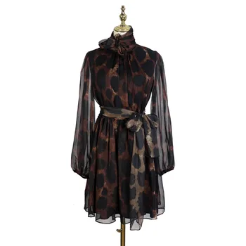 Autumn 2019 Leopard Mini Dress Sexy Bow Full Women Night Club O Neck Lantern Sleeve Bodycon Party High Quality Dresses Wholesale
Autumn 2019 Leopard Mini Dress Sexy Bow Full Women Night Club O Neck Lantern Sleeve Bodycon Party High Quality Dresses Wholesale