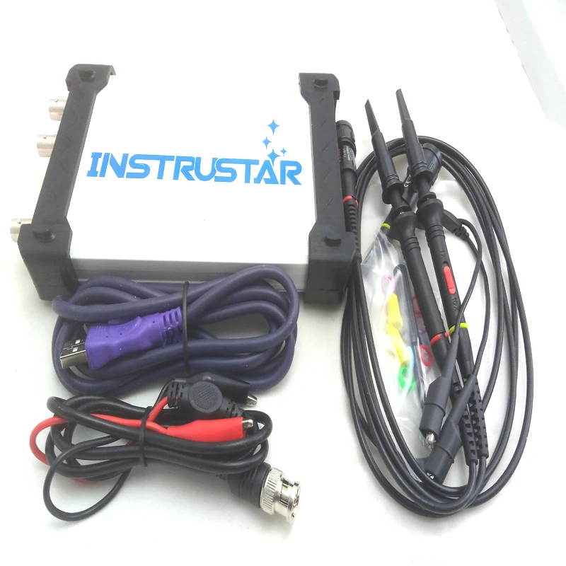 NEW ISD205B 5 IN 1 Multifunctional PC USB Digital virtual oscilloscope+spectrum analyzer+data recorder+DDS+Sweep 20M 48MS/s
NEW ISD205B 5 IN 1 Multifunctional PC USB Digital virtual oscilloscope+spectrum analyzer+data recorder+DDS+Sweep 20M 48MS/s