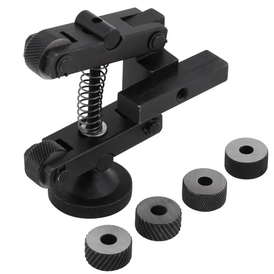1 pcs Knurling Knurler Tool Holder Linear Knurl Tool Lathe Adjustable Shank with Wheel
1 pcs Knurling Knurler Tool Holder Linear Knurl Tool Lathe Adjustable Shank with Wheel