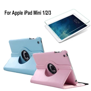 For Apple iPad Mini 1 2 3 7.9" inch Tablet PU Smart 360 Degree Rotation Holder Stand Fold Shell + Ultra Tablet Screen Protective
For Apple iPad Mini 1 2 3 7.9" inch Tablet PU Smart 360 Degree Rotation Holder Stand Fold Shell + Ultra Tablet Screen Protective