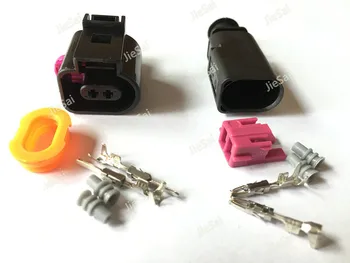 2 Pin 1J0973802 1J0973702 Female Male 1.5mm Auto Temp Sensor Connector Deflation Valve Plug For AUDI VW Skoda
2 Pin 1J0973802 1J0973702 Female Male 1.5mm Auto Temp Sensor Connector Deflation Valve Plug For AUDI VW Skoda