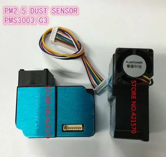 PLANTOWER Laser PM2.5 DUST SENSOR PMS3003 High-precision laser dust concentration sensor digital dust particles G3
PLANTOWER Laser PM2.5 DUST SENSOR PMS3003 High-precision laser dust concentration sensor digital dust particles G3