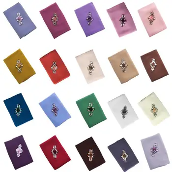 Muslim Women Chiffon Rhinestone Long Hijab Scarf Headscarf Head Wrap Shawl Large Scarves Islamic Arab Turban Bandanas 180*75cm
Muslim Women Chiffon Rhinestone Long Hijab Scarf Headscarf Head Wrap Shawl Large Scarves Islamic Arab Turban Bandanas 180*75cm