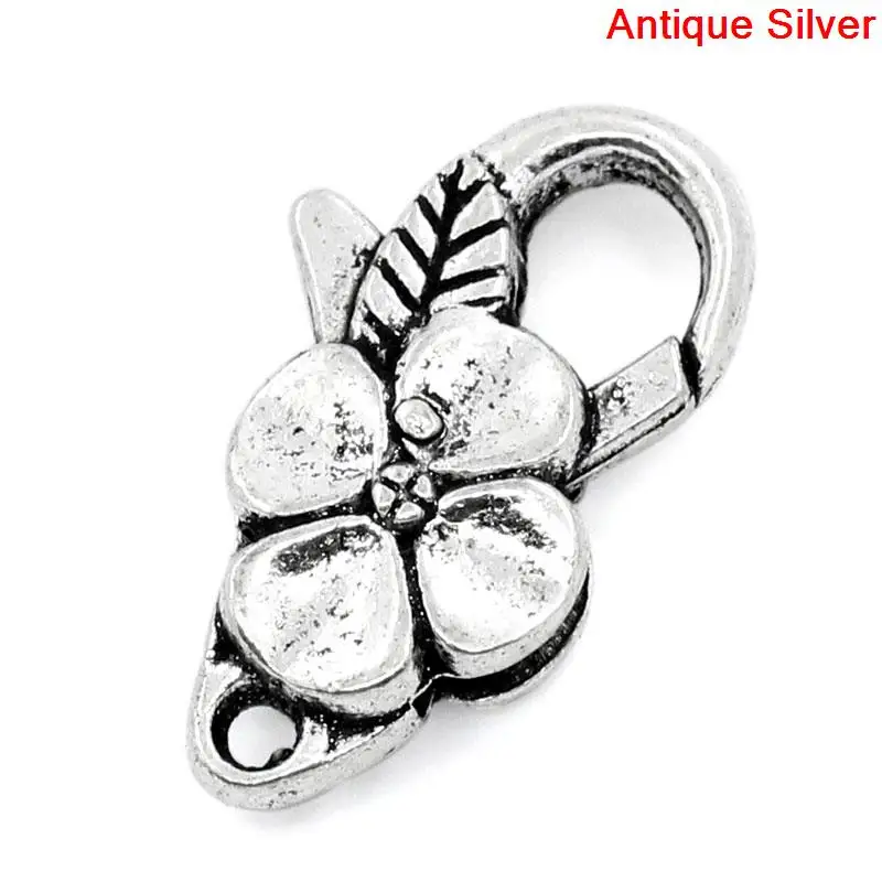 DoreenBeads Zinc metal alloy Lobster Clasp Antique Silver Flower Pattern 25mm(1") x 14mm( 4/8"), 1 Piece 2017 new
DoreenBeads Zinc metal alloy Lobster Clasp Antique Silver Flower Pattern 25mm(1") x 14mm( 4/8"), 1 Piece 2017 new