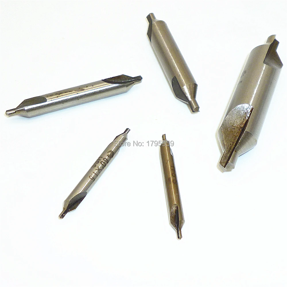 5pc High Speed Steel Metric Center Drills Countersinks 60 Degree Angle Bit Set Hole Cutter Tool 1mm 1.5mm 2.5mm 3.15mm 5mm
5pc High Speed Steel Metric Center Drills Countersinks 60 Degree Angle Bit Set Hole Cutter Tool 1mm 1.5mm 2.5mm 3.15mm 5mm