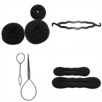 New Magic Hair Styling Clip Maker Tool Kit Set Pads Foam Sponge Hairpins Bun Donut Tool Useful
New Magic Hair Styling Clip Maker Tool Kit Set Pads Foam Sponge Hairpins Bun Donut Tool Useful