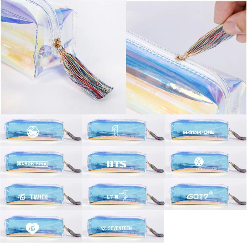 Youpop KPOP GOT7 WANNA ONE BLACKPINK EXO TWICE SEVENTEEEN Love Yourself PU Pencil Bag Cosmetic Case Jewelry Packaging GU1003
Youpop KPOP GOT7 WANNA ONE BLACKPINK EXO TWICE SEVENTEEEN Love Yourself PU Pencil Bag Cosmetic Case Jewelry Packaging GU1003