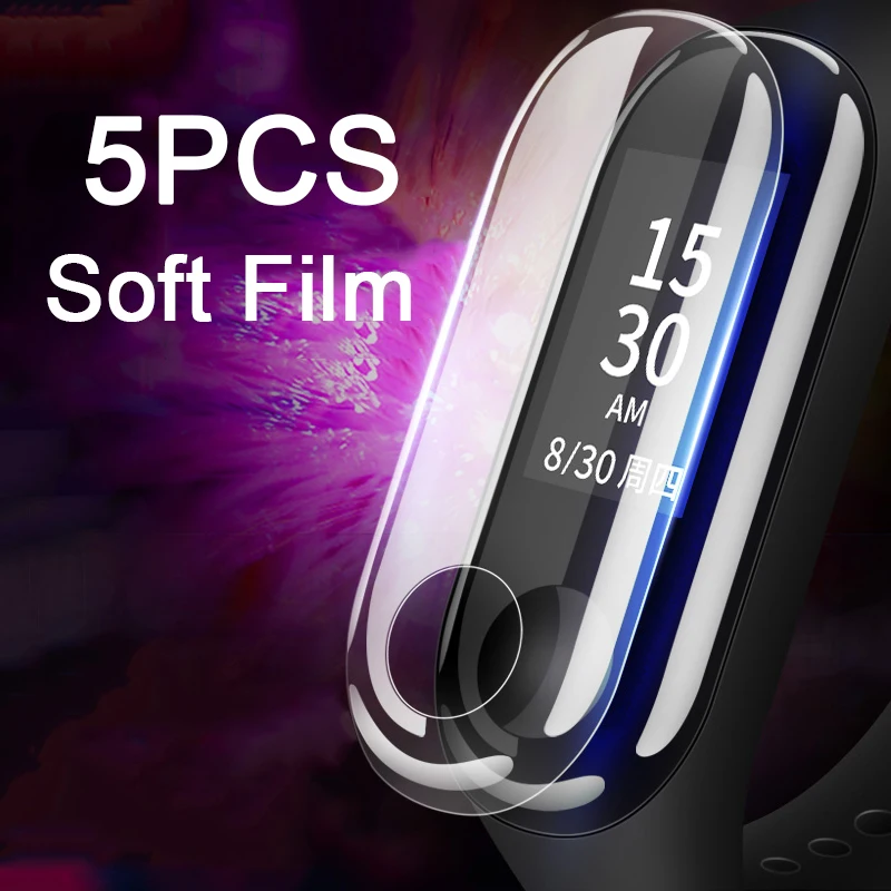 5pcs/lot for Xiaomi Mi Band 4 screen protector protective film on Xiomi band 3 2 xaomi band2 band3 band4 film Not Tempered Glass
5pcs/lot for Xiaomi Mi Band 4 screen protector protective film on Xiomi band 3 2 xaomi band2 band3 band4 film Not Tempered Glass