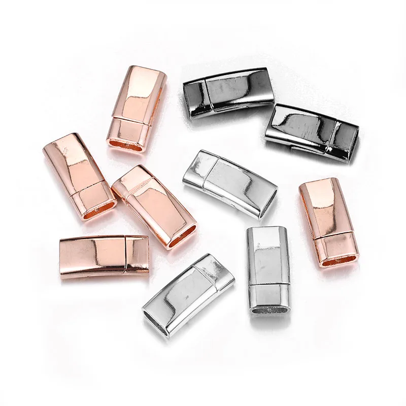 5Pcs/lot Glossy Magnetic Clasps Alloy Magnet Buckle Fit 10mm Chain Connectors For DIY Leather Bracelet Jewelry Making Findings
5Pcs/lot Glossy Magnetic Clasps Alloy Magnet Buckle Fit 10mm Chain Connectors For DIY Leather Bracelet Jewelry Making Findings