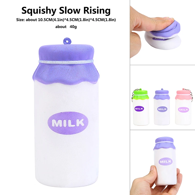 Squishy milk bottle Super Slow Rising Kawaii toy for child squeeze relieve stress Kid Gift Soft Bun Charms Food Collectibles
Squishy milk bottle Super Slow Rising Kawaii toy for child squeeze relieve stress Kid Gift Soft Bun Charms Food Collectibles