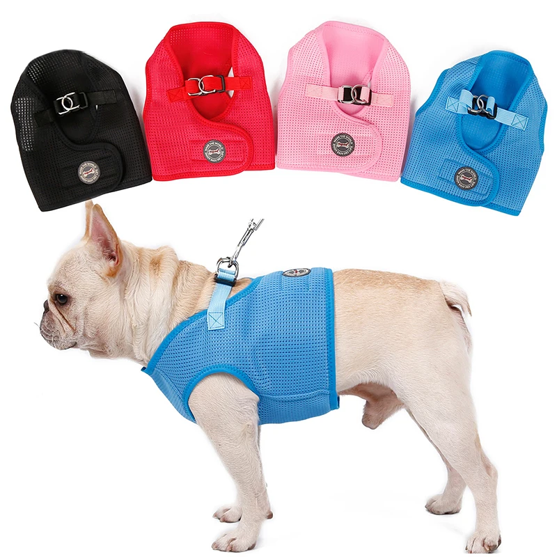 Small Dog Harness Vest Cat Suit Leash Set Puppy Breathable Mesh Pet Vest Harness Small Dogs Puppy For Bulldog Yorkies 4 Type
Small Dog Harness Vest Cat Suit Leash Set Puppy Breathable Mesh Pet Vest Harness Small Dogs Puppy For Bulldog Yorkies 4 Type