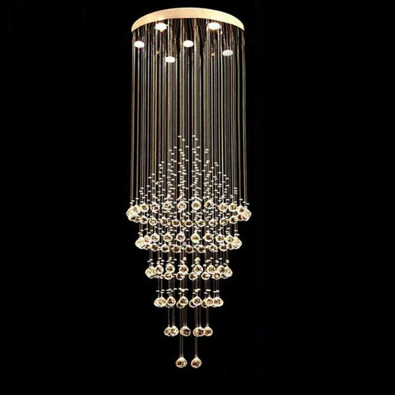 Manggic Modern LED K9 Crystal Ceiling Lights Ladder Hanging Ceiling Lamps With Multi-Size Of Home Indoor Lighting
Manggic Modern LED K9 Crystal Ceiling Lights Ladder Hanging Ceiling Lamps With Multi-Size Of Home Indoor Lighting