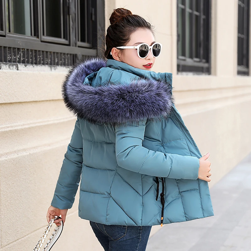 Winter Women Jacket Fur Collar Hooded New 2019 Fashion coat Plus Size Women Coat Long Sleeves Winter Coat slim Female Outwear
Winter Women Jacket Fur Collar Hooded New 2019 Fashion coat Plus Size Women Coat Long Sleeves Winter Coat slim Female Outwear